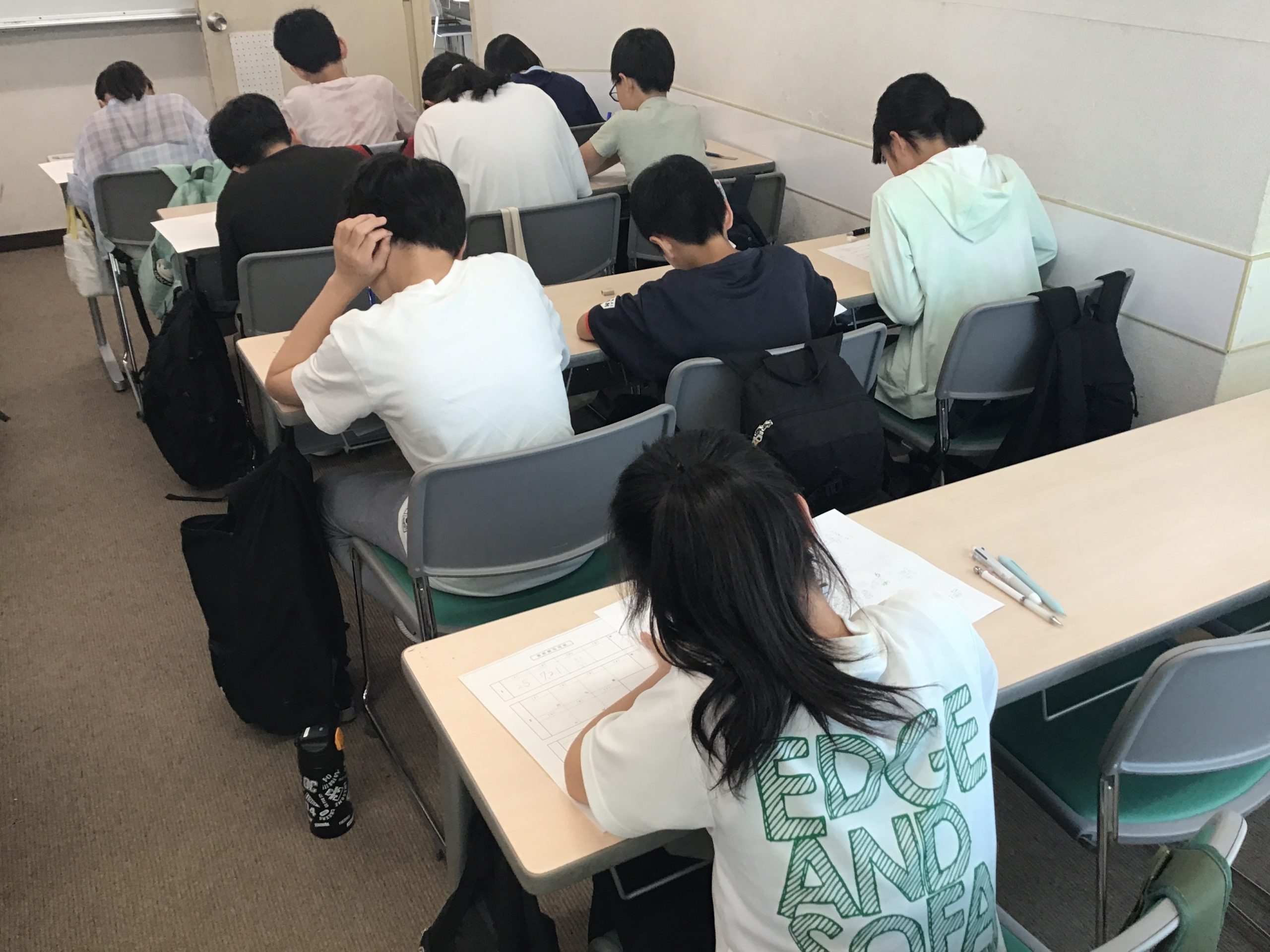 【ena吉祥寺】夏期講習９日目　小６入試演習