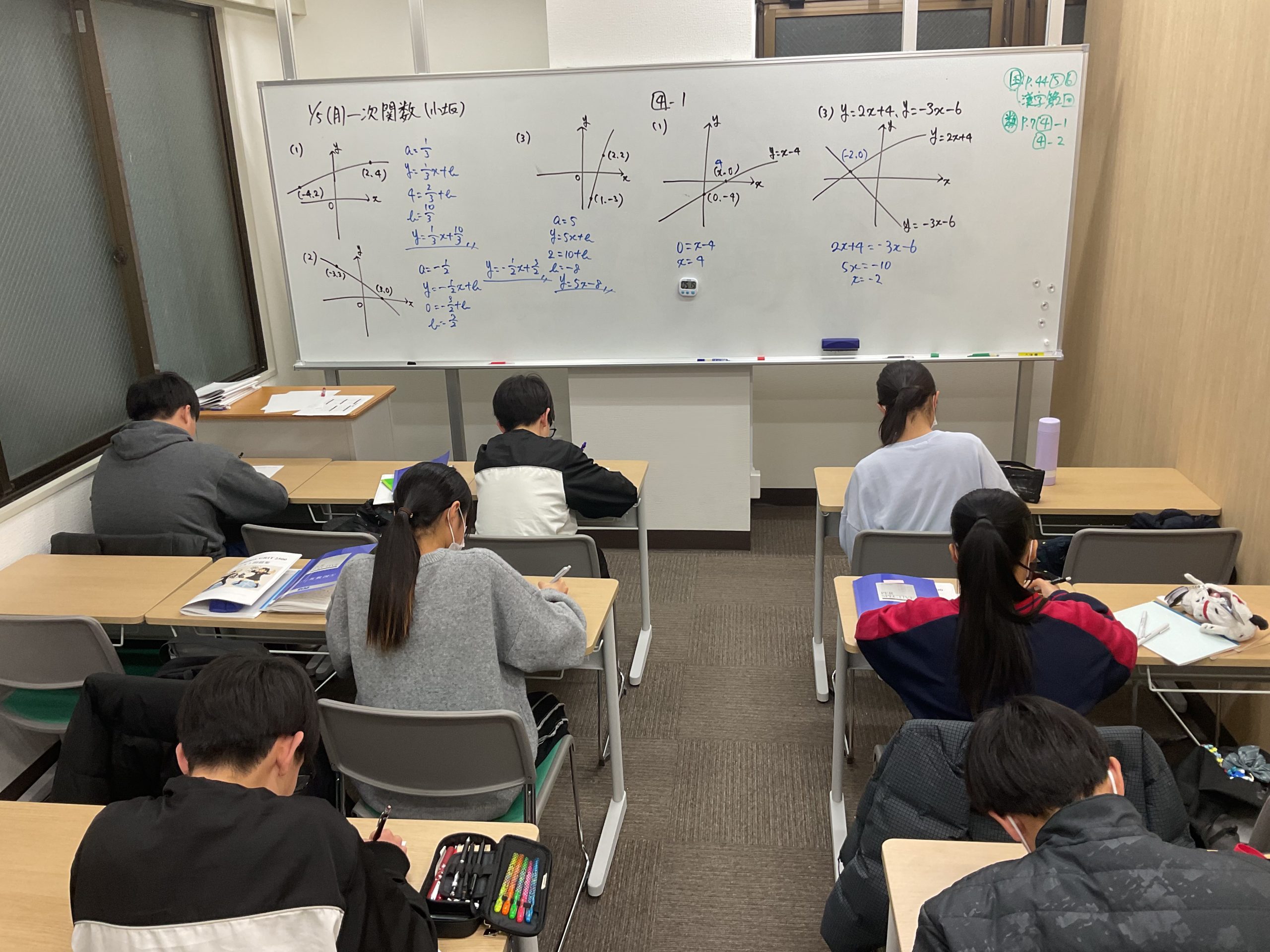 本科授業開始しました！
