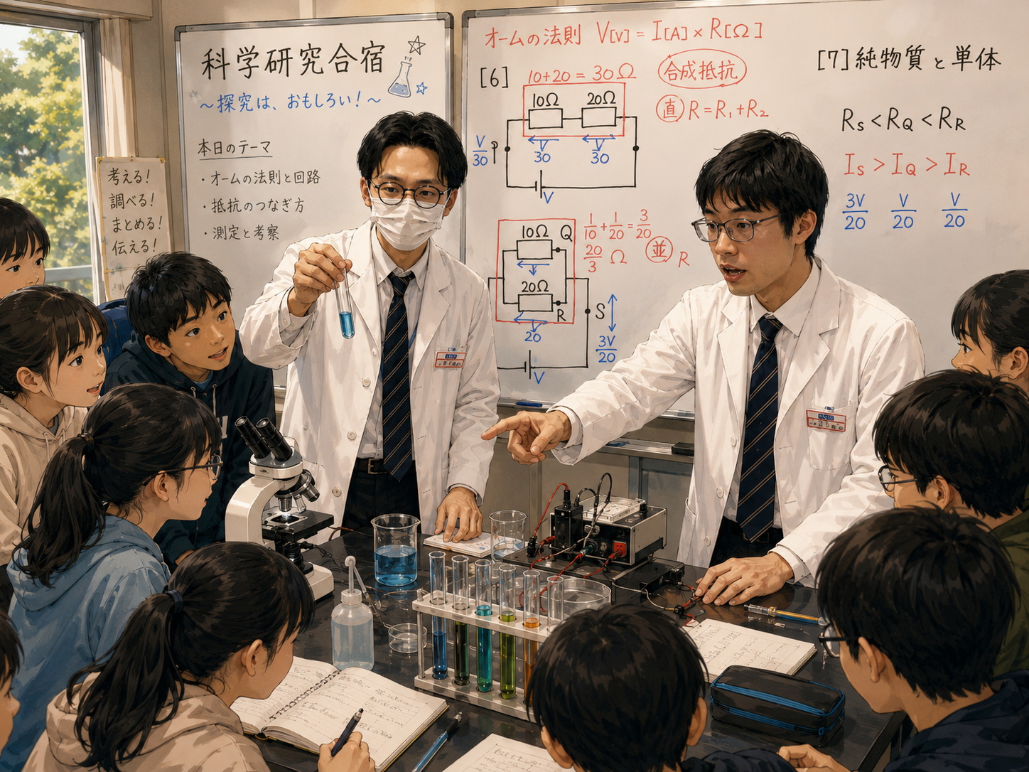 小4生小5生に告ぐ-科学の芽を育てよう！科学研究合宿-（申込み期限迫る）