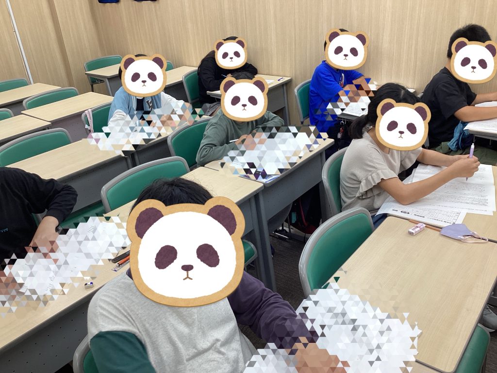学力判定テストの１日を観察