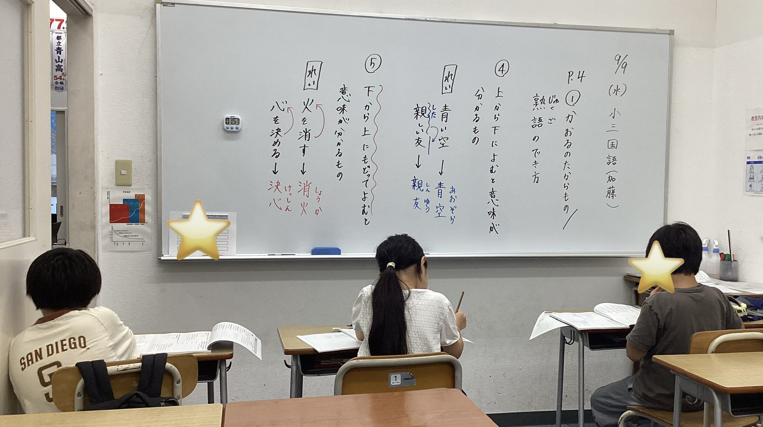 本日の様子です