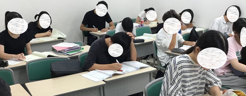日曜開校　定期テストに向けて