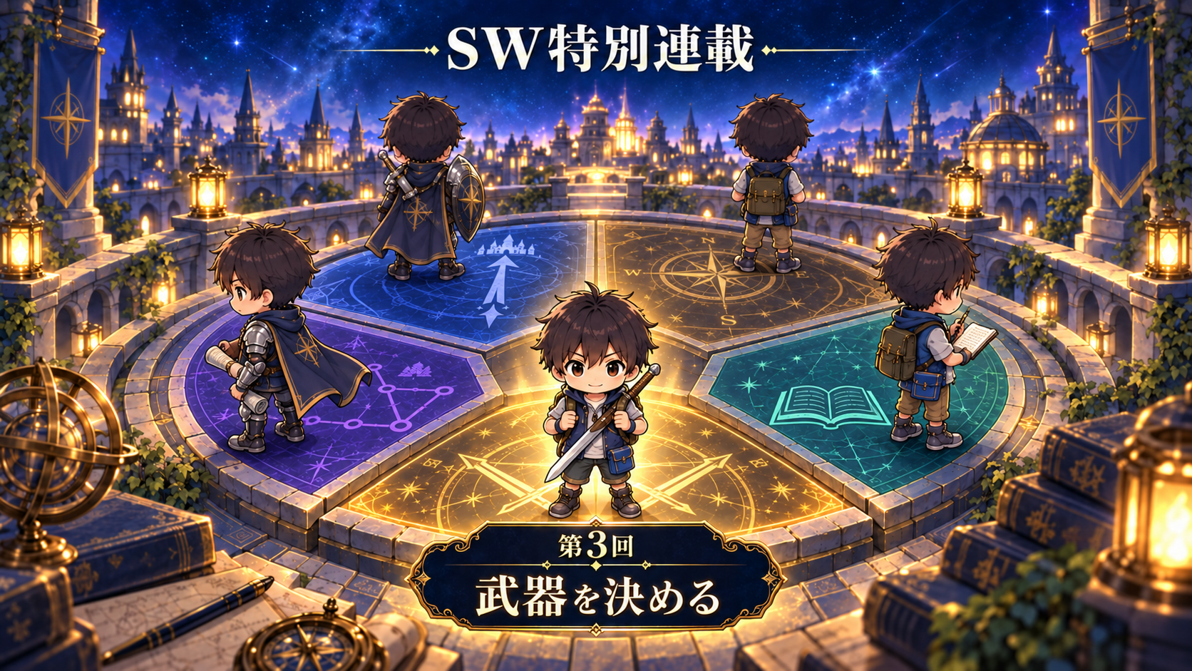 All with me 492　～SW特別連載企画③～　ー武器を決めるー