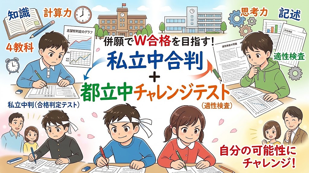 中村橋より愛をこめて　私立中合判＋都立中チャレンジテスト【2026/10/24】