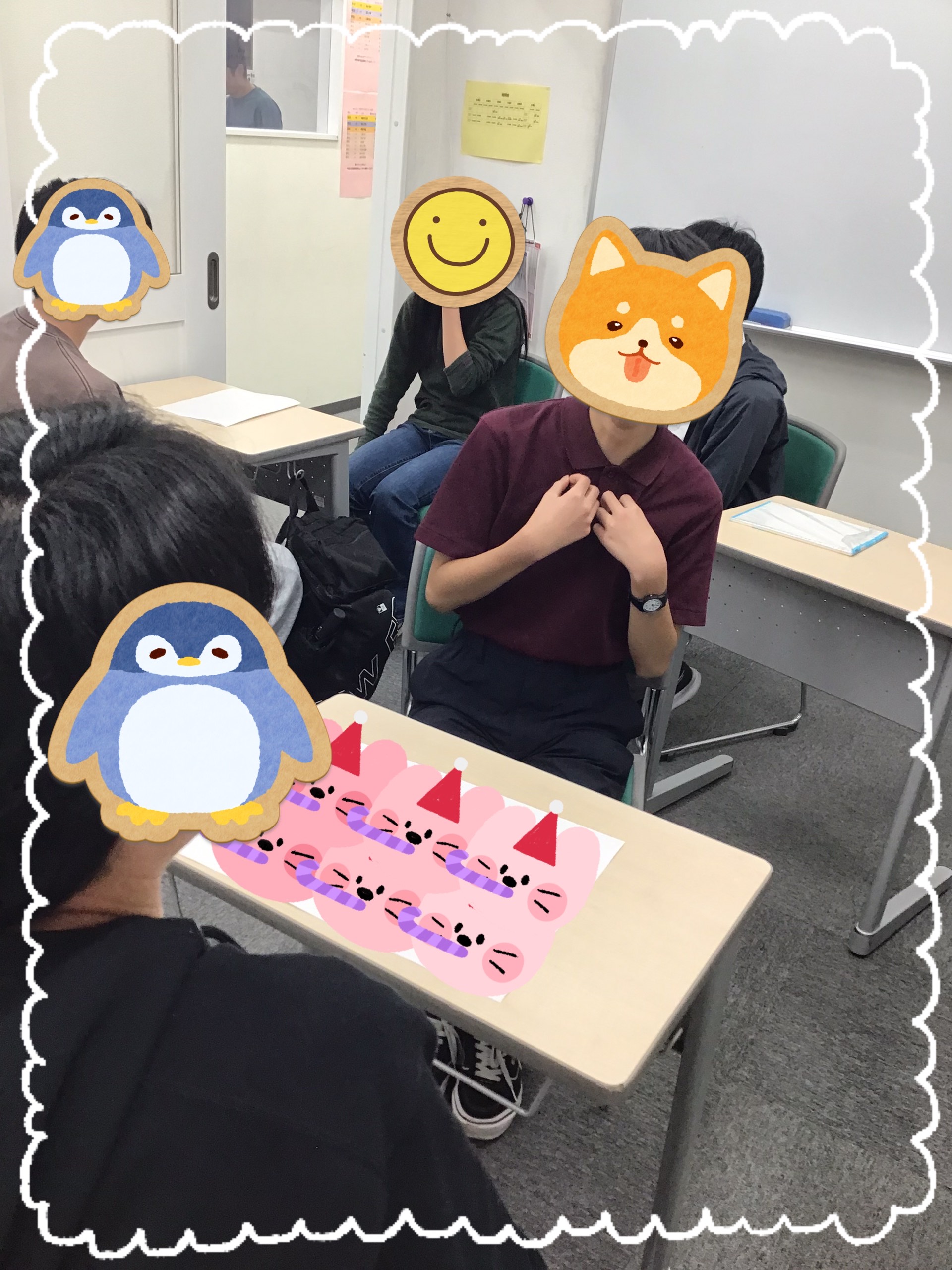 卒業生がきた！