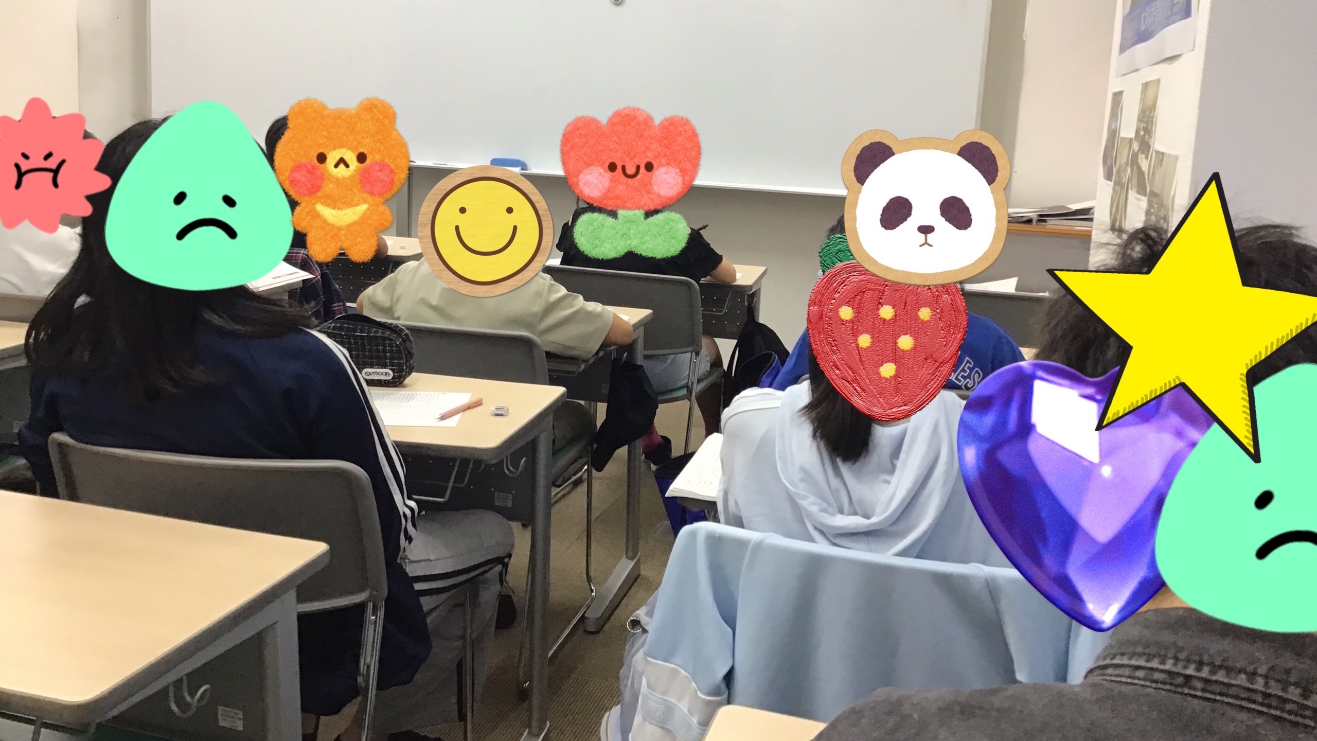 皆さん　9月学力判定試験の週です