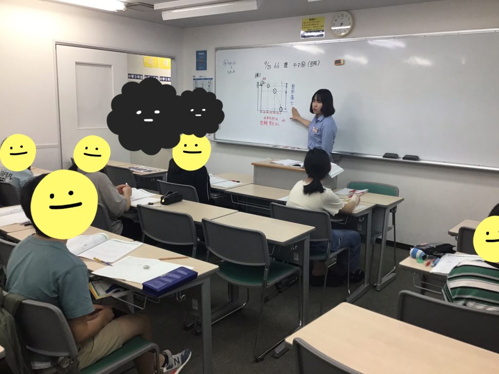 ９月26日　小６理科の確認中