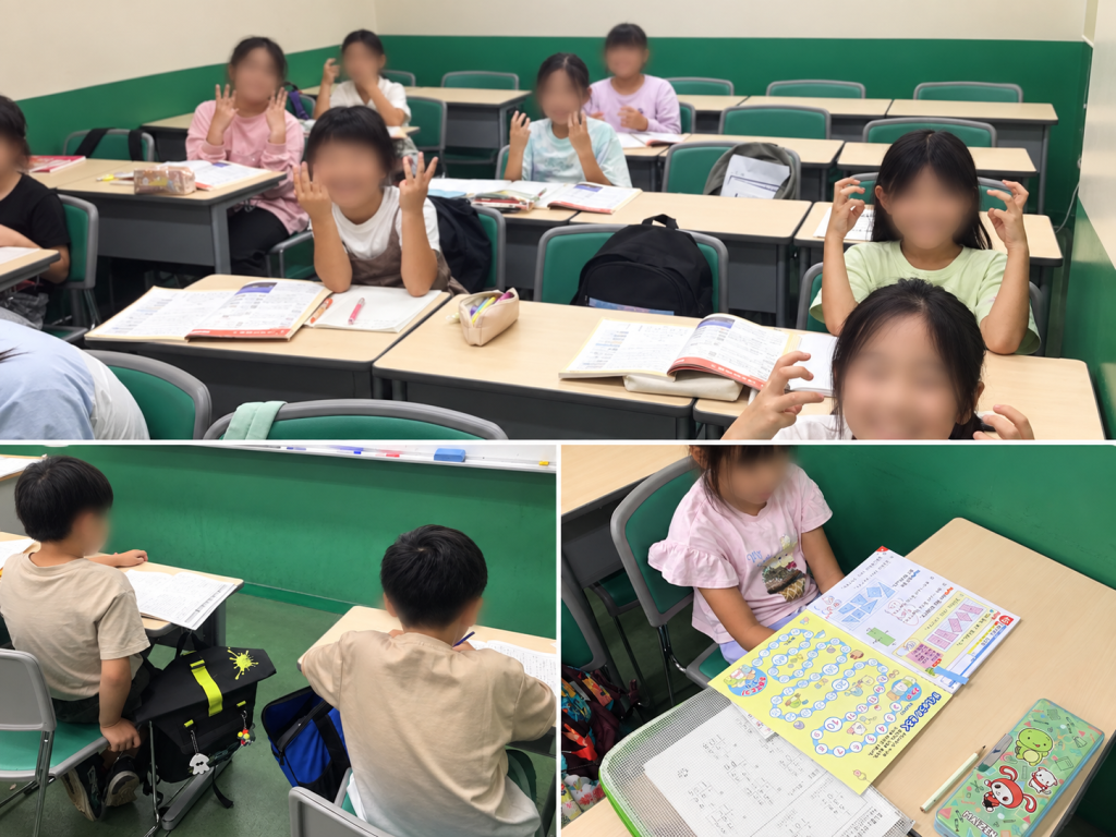 低学年もがんばっています