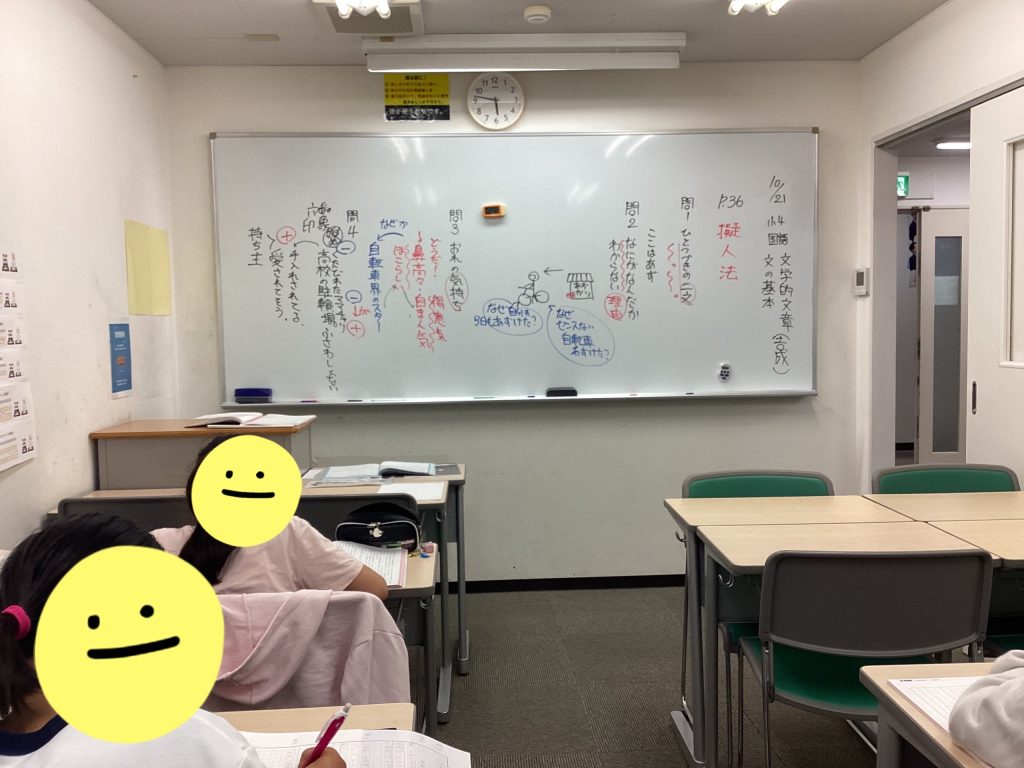 10月21日　小４擬人化