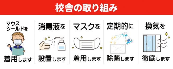 校舎の取り組み