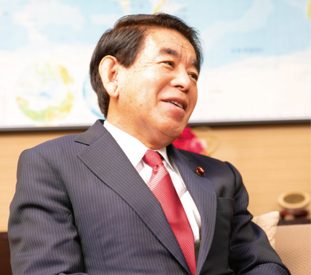 河端真一 × 下村博文