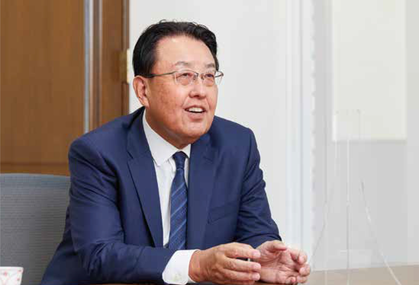 河端学院長