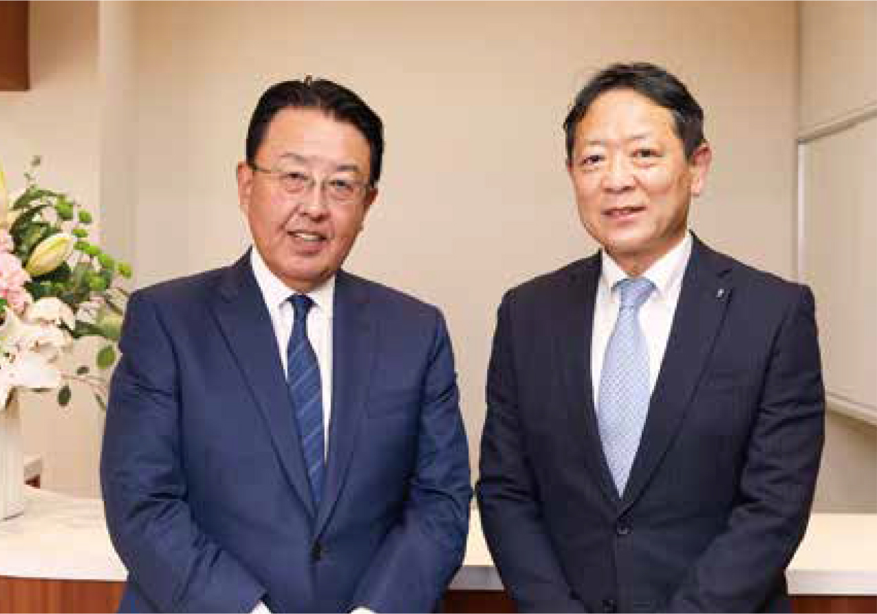 武内 彰氏 河端学院長