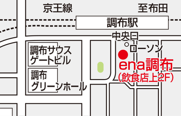ena調布地図