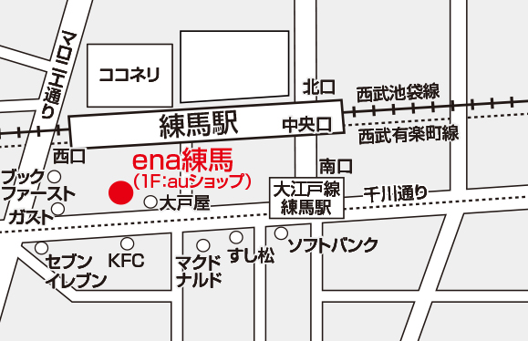 ena練馬地図
