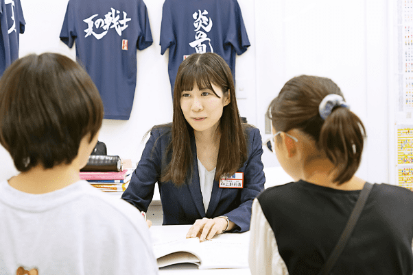 進路相談の様子