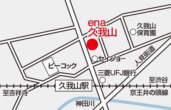 ena久我山地図