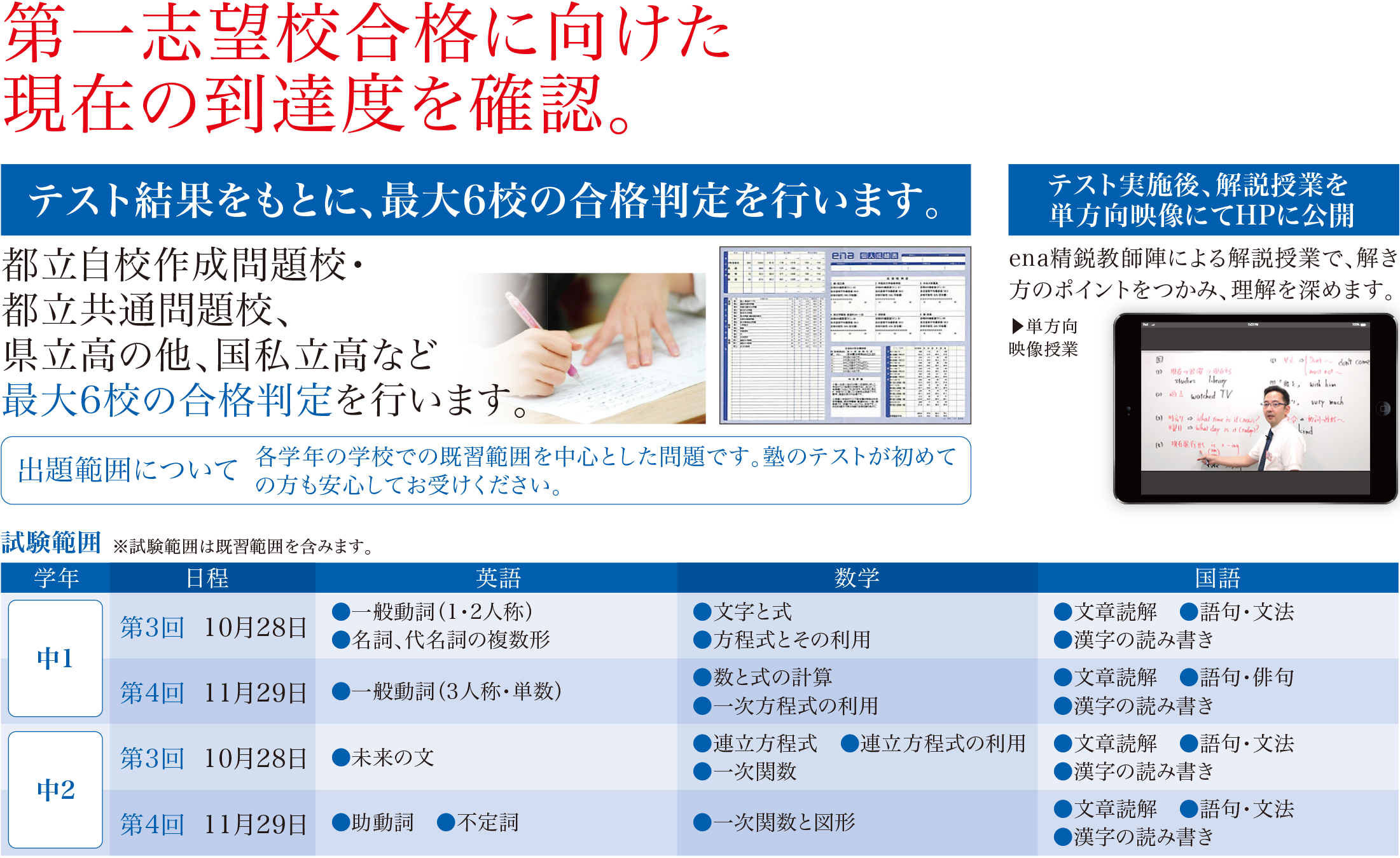 合格力診断テスト(千葉・埼玉)