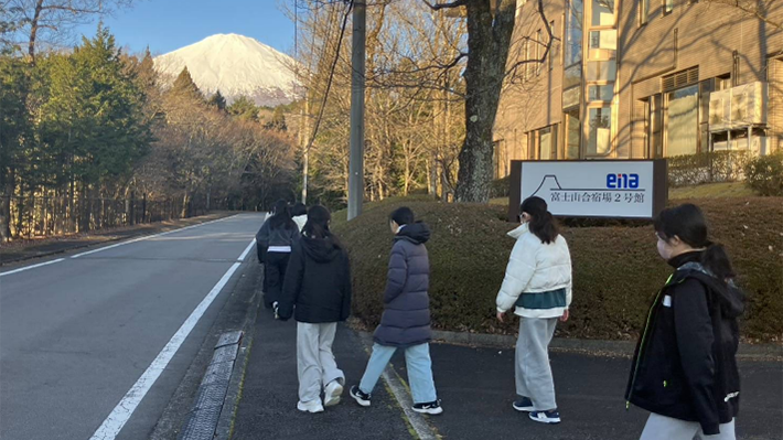 富士山２号館から仰ぎ見る霊峰富士（12月29日）0