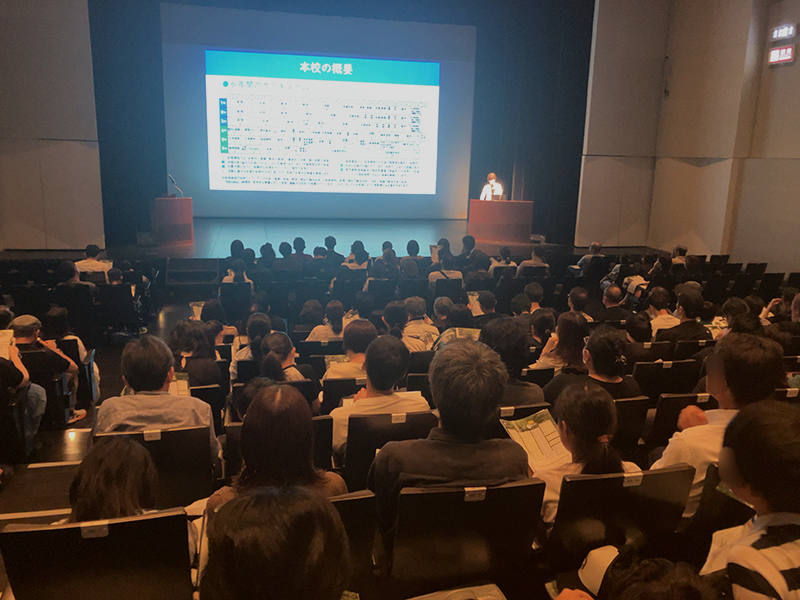 南多摩中 校長 松田晴美 先生