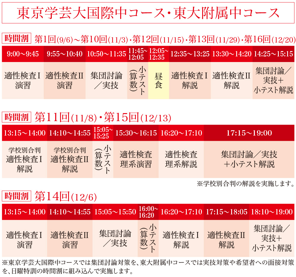2026年度 小6後期日曜特訓 | - 【公式】進学塾のena