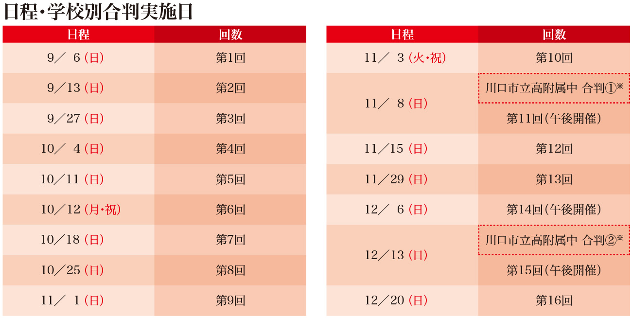 2026年度 小6後期日曜特訓（埼玉） | - 【公式】進学塾のena