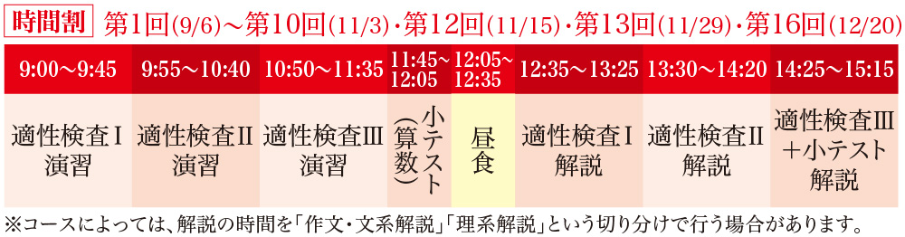 2026年度 小6後期日曜特訓 | - 【公式】進学塾のena
